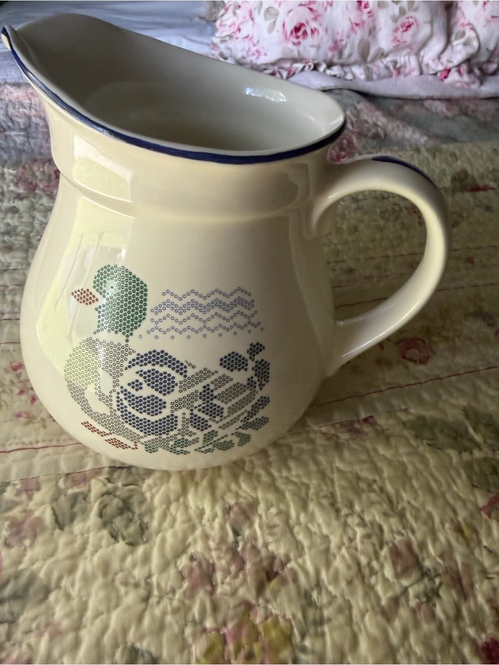 Mallard duck Pitcher vintage